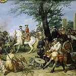 Battle of Fontenoy, 11 May 1745, Horace Vernet