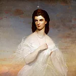 Portrait of Queen Maria Sophia of Naples, Franz Xavier Winterhalter