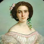 Portrait of young girl, Franz Xavier Winterhalter