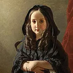 Франц Ксавьер Винтерхальтер - Шарлотта, дочь короля Бельгии Леопольда