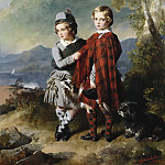 Альберт Эдуард, принц Уэльский, с принцем Альфредом, Эдвард Мэтью Уорд