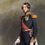 Franz Xavier Winterhalter - Auguste-Louis-Victor, duc de Saxe-Cobourg-Gotha