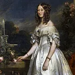 Виктория-Августа-Антуанетта Саксен-Кобургская, герцогиня Немурская, Франц Ксавьер Винтерхальтер