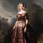 Marie-Caroline-Auguste de Bourbon-Salerne, duchesse d´Aumale, Franz Xavier Winterhalter