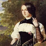 A Swiss Girl from Interlaken, Franz Xavier Winterhalter