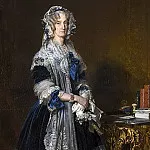 Marie-Amelie de Bourbon, reine des Francais, Franz Xavier Winterhalter