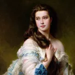 Portrait of Madame Rimsky-Korsakov, Varvara Dmitrievna Mergassov, Franz Xavier Winterhalter