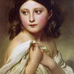 Девочка, называемая принцессой Шарлоттой, Франц Ксавьер Винтерхальтер