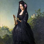 Мария-Луиза-Фердинанда де Бурбон, герцогиня де Монпансье, Франц Ксавьер Винтерхальтер