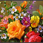 Williams_Roses-and-Pansies-detail-sj, Уильям Уильямс