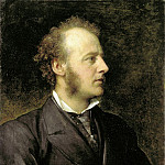  Portrait of Sir John Everett Millais 1871, John Everett Millais