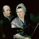 Жан-Этьен Лиотар - Иоганн Фридрих Вейтш с первой женой Анной Магдаленой