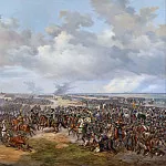 Шведские войска атакуют городские ворота Лейпцига, 19 октября 1813 года, Александр Веттерлинг
