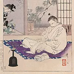 Yoshitoshi - 058 Hidetsugu In Exile