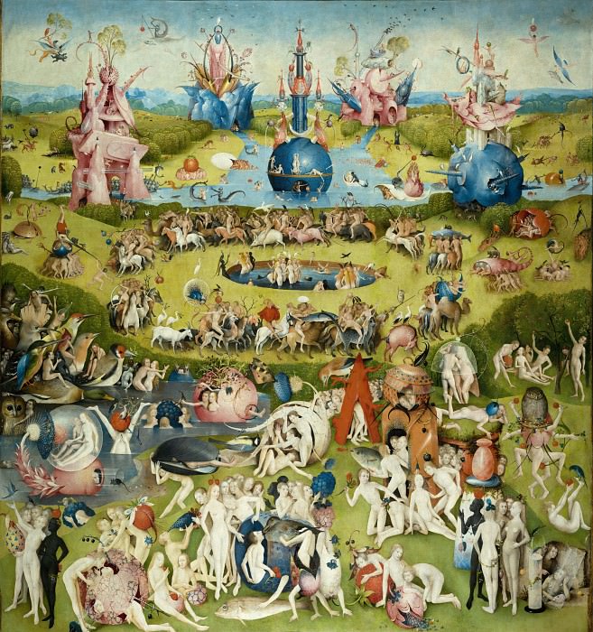 The Garden of Earthly Delights. Hieronymus Bosch