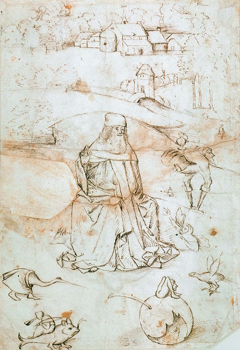 The Temptation of Saint Anthony. Hieronymus Bosch