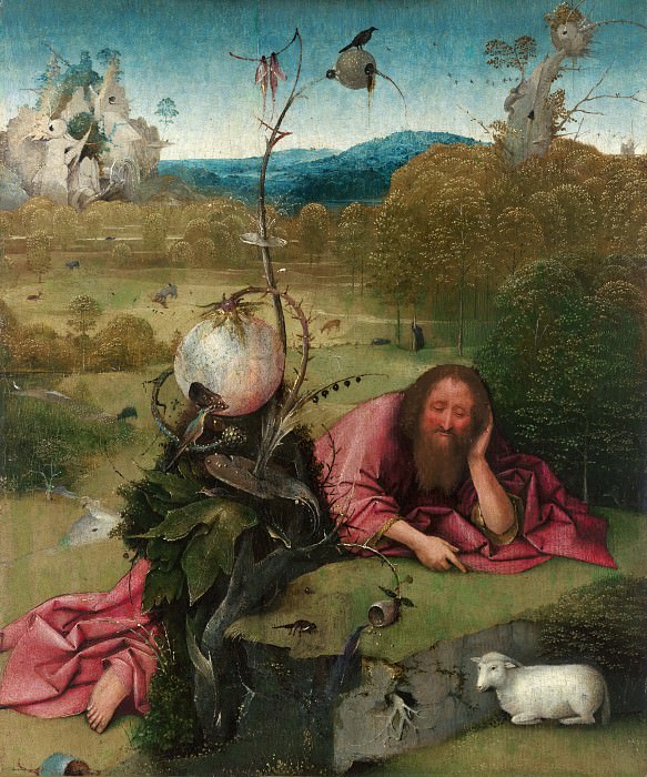 Saint John the Baptist. Hieronymus Bosch