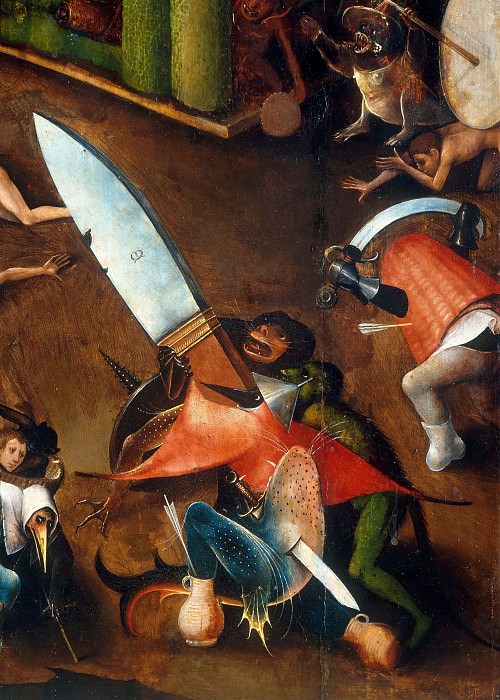 The Last Judgement (detail). Hieronymus Bosch