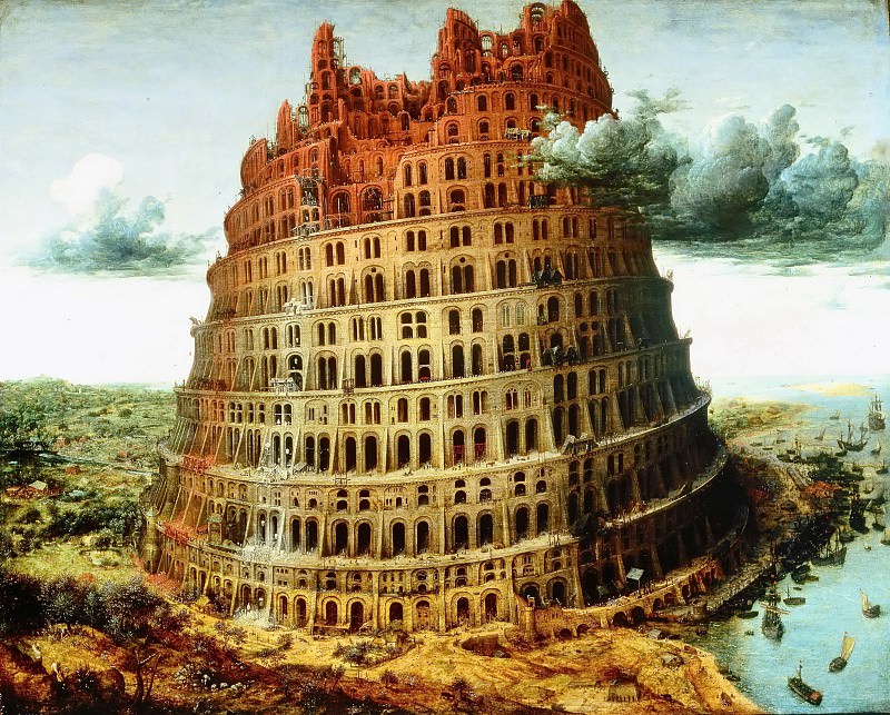 The tower of Babel. Pieter Brueghel The Elder