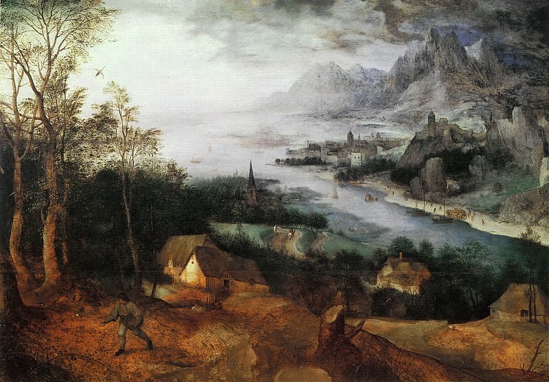 Parable of the Sower. Pieter Brueghel The Elder