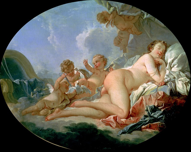 The Sleeping Venus. Francois Boucher