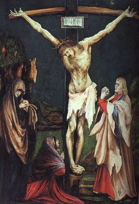 Распятие (называемое Малым распятием), ок.1502. Маттиас Грюневальд