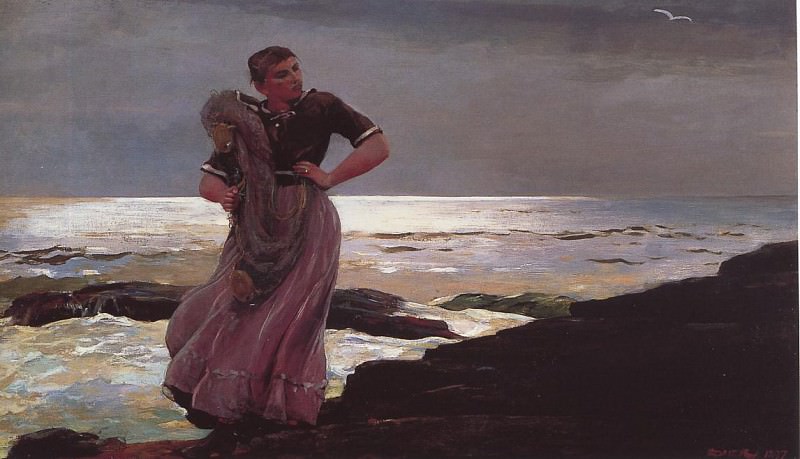 Light on the Sea. Winslow Homer