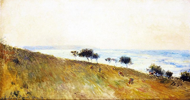Вид Бервиля но море, 1903. Альбер-Шарль Лебур