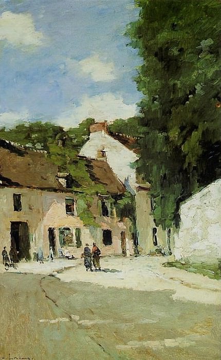 Улица Мортефонтен, 1880. Альбер-Шарль Лебур