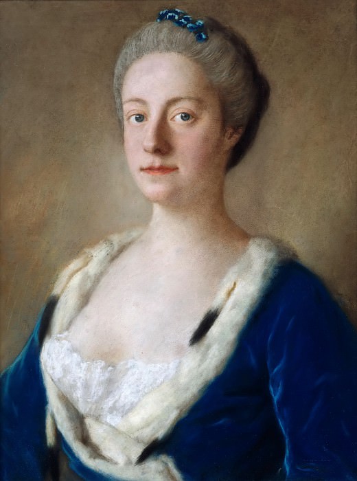 Портрет Мери Дубле ван Грёнштайн, леди Холдернесс. Жан-Этьен Лиотар