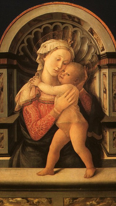 Мадонна и младенец. Фра Филиппо Липпи