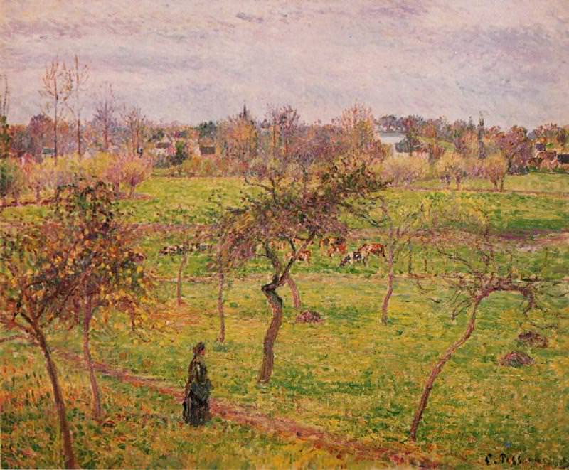 Луг в Эраньи (1894). Камиль Писсарро