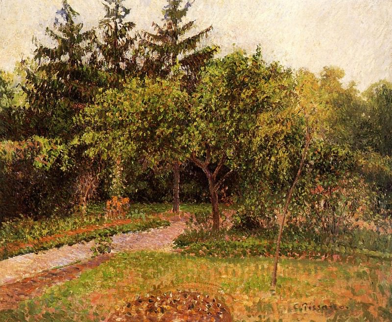 Сад в Эраньи (1895). Камиль Писсарро