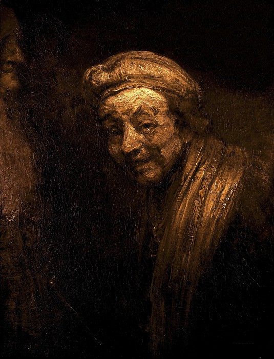 Self-portrait as Zeuxis Laughing. Rembrandt Harmenszoon Van Rijn