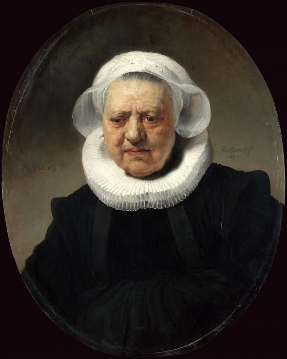 Portrait of Aechje Claesdr. Rembrandt Harmenszoon Van Rijn