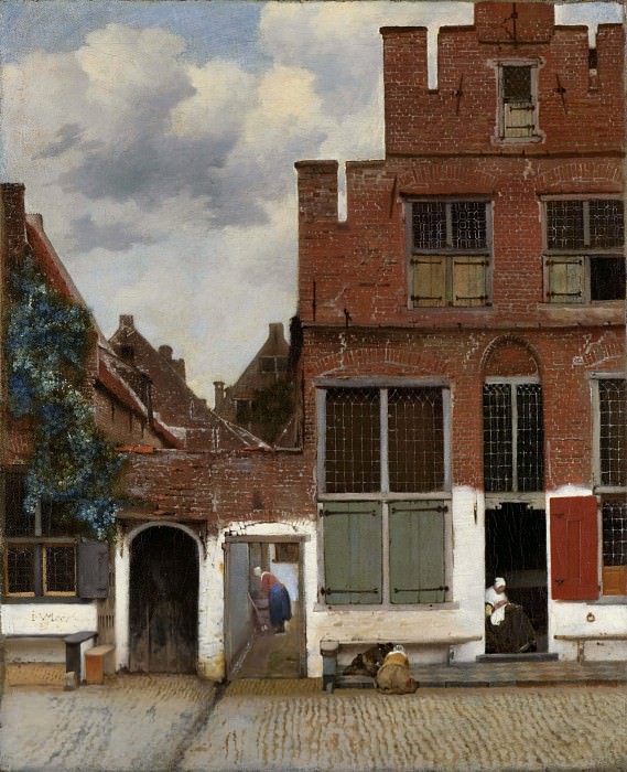 The Little Street. Johannes Vermeer