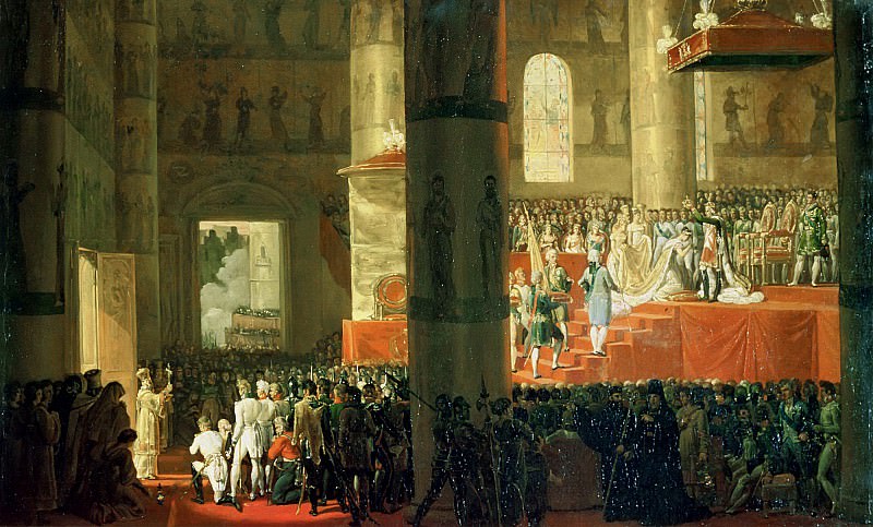 Коронация императрицы Марии Федоровны (1759-1828). Орас Верне