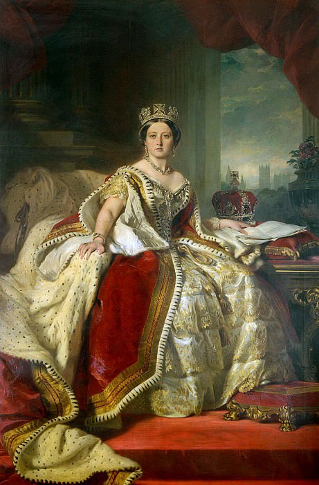 Королева Виктория (1819-1901). Франц Ксавьер Винтерхальтер