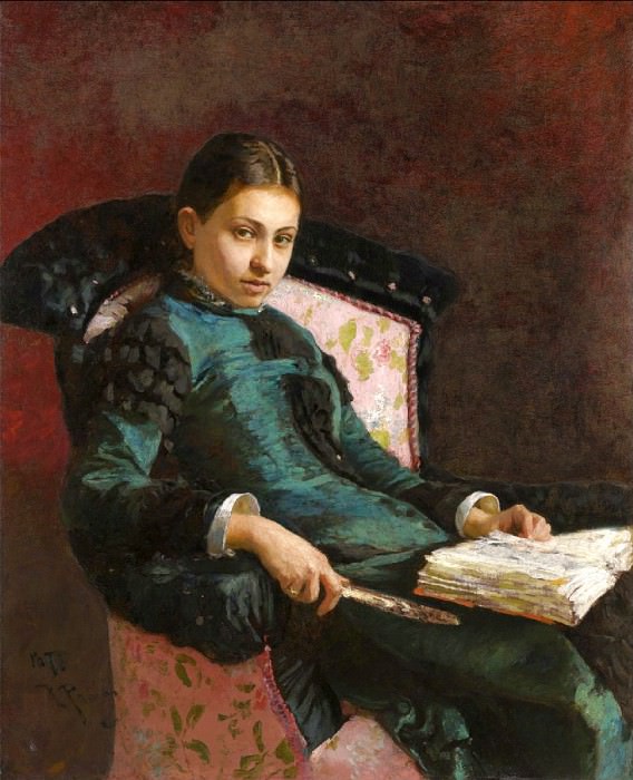 Портрет Веры Репиной (1878). Илья Ефимович Репин
