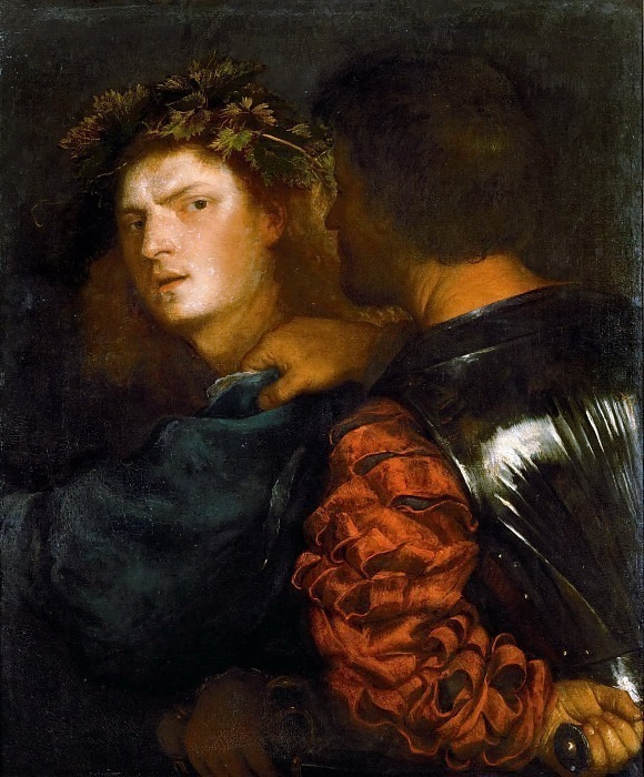 Titian -- Il Bravo. Kunsthistorisches Museum