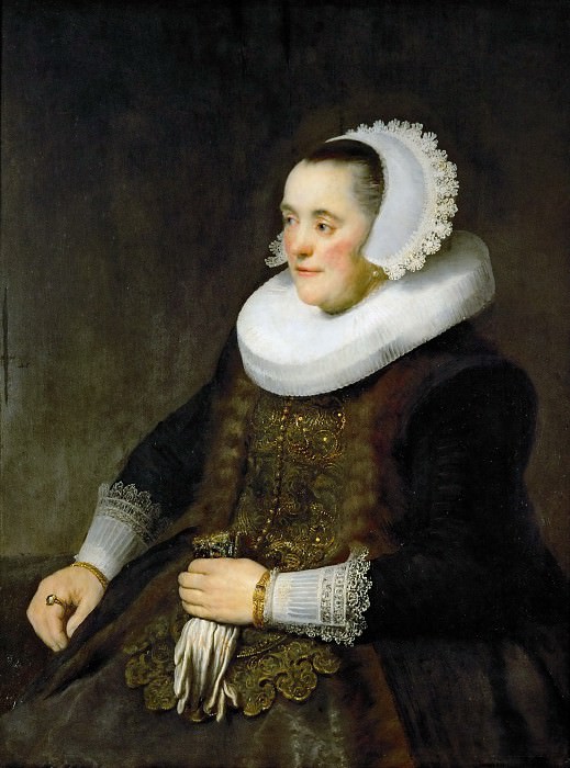 Portrait of a Woman (attr). Rembrandt Harmenszoon Van Rijn