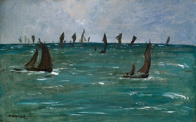 Boats. Édouard Manet