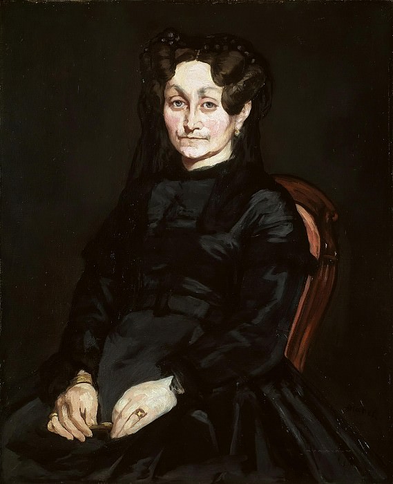 Portrait of Madame Auguste Manet. Édouard Manet