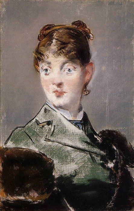 Parisienne (Portrait of Madame Guillemet). Édouard Manet
