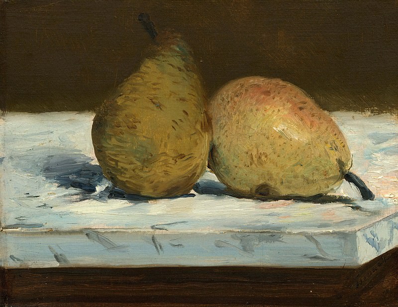 Pears. Édouard Manet