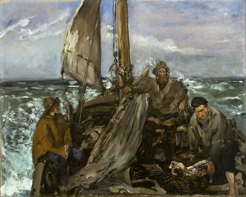The Toilers of the Sea. Édouard Manet