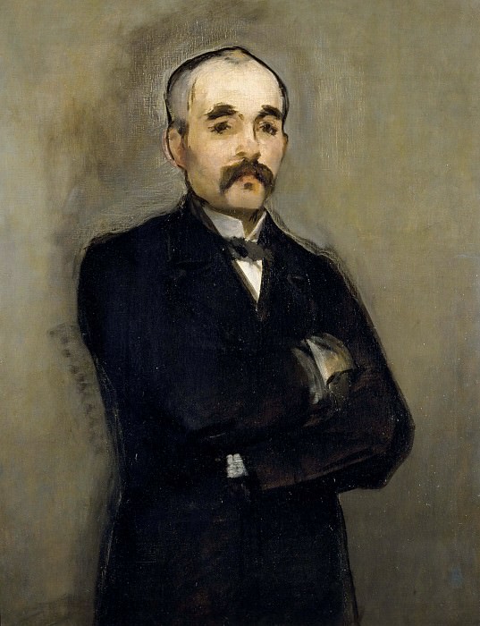 Portrait of Clemenceau. Édouard Manet