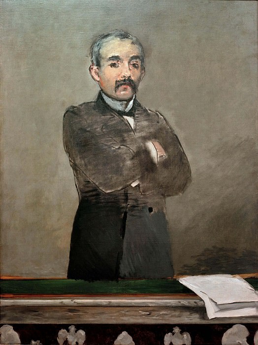 Portrait of Clemenceau. Édouard Manet