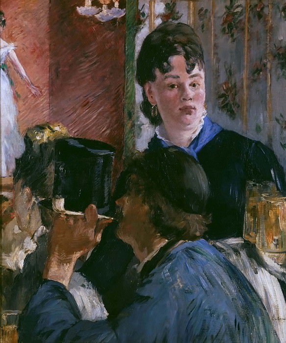 Barmaid. Édouard Manet
