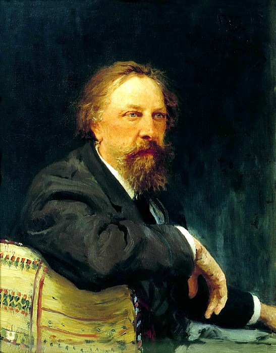 Граф Алексей Константинович Толстой (1817-1875). Илья Ефимович Репин